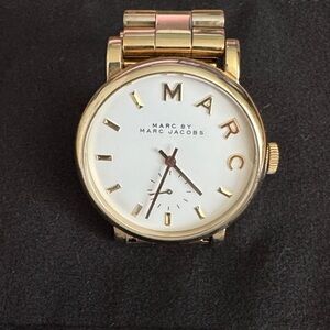 Marc by Marc Jacobs Gold and White Watch